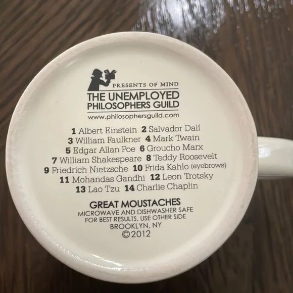 Moustache mug - Picture 5 of 6